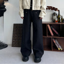 KREATE Double-Breasted Wide-Leg Trousers