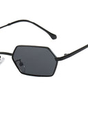 DAMAGE ASIA Hexagon Slim Frame Sunglasses