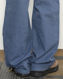 KREATE Paint-Splattered Double-Knee Pants