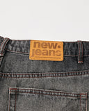 KREATE Eastern Aesthetics Washed Wide-Leg Jeans