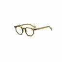 DAMAGE ASIA Angular Geometric Thick-Frame Glasses