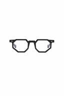 DAMAGE ASIA Angular Geometric Thick-Frame Glasses